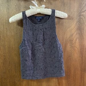 cropped tank top